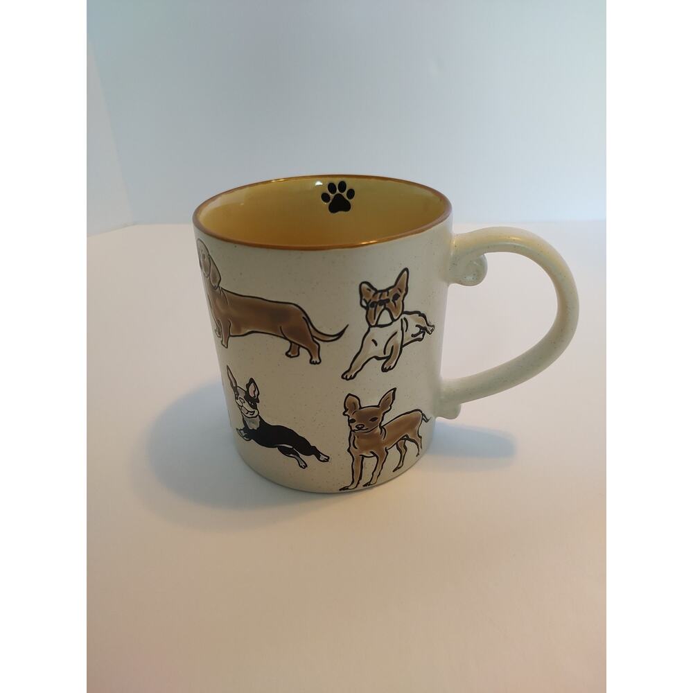 Charleston Dog Breed Repeat Coffee Mug Ceramic 21oz Tea Cup By Spectrum